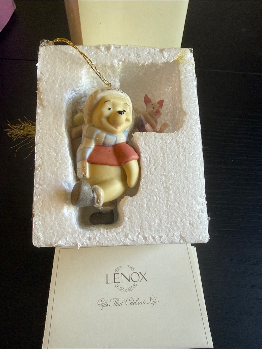 Lenox A Tree for Pooh & Piglet Ornament